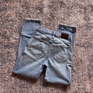 Madewell Light Blue High-Rise Straight Jeans